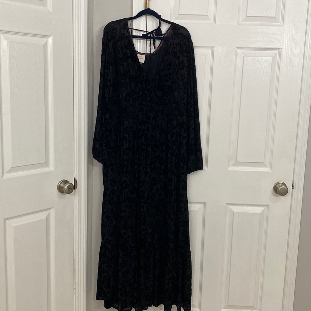 Knox Rose Black Maxi Dress XXL